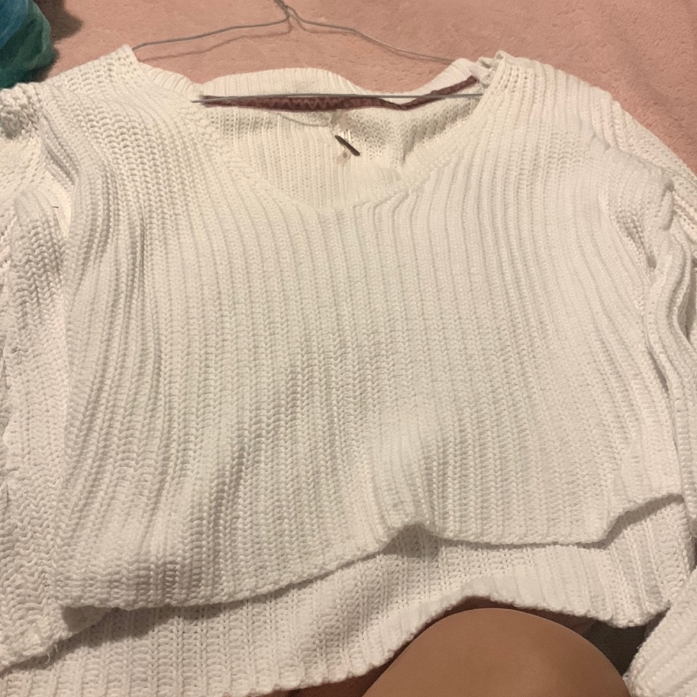 White sweater